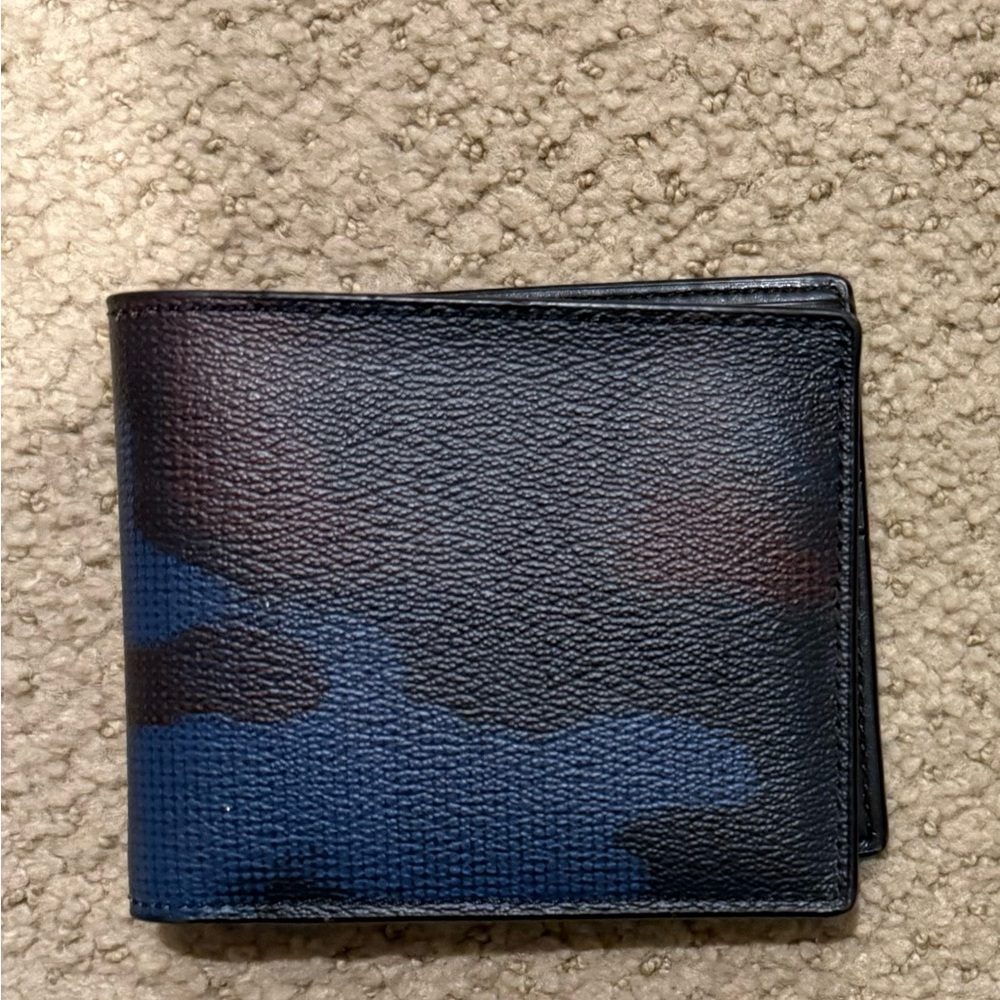 Coach camouflage Leather Wallet